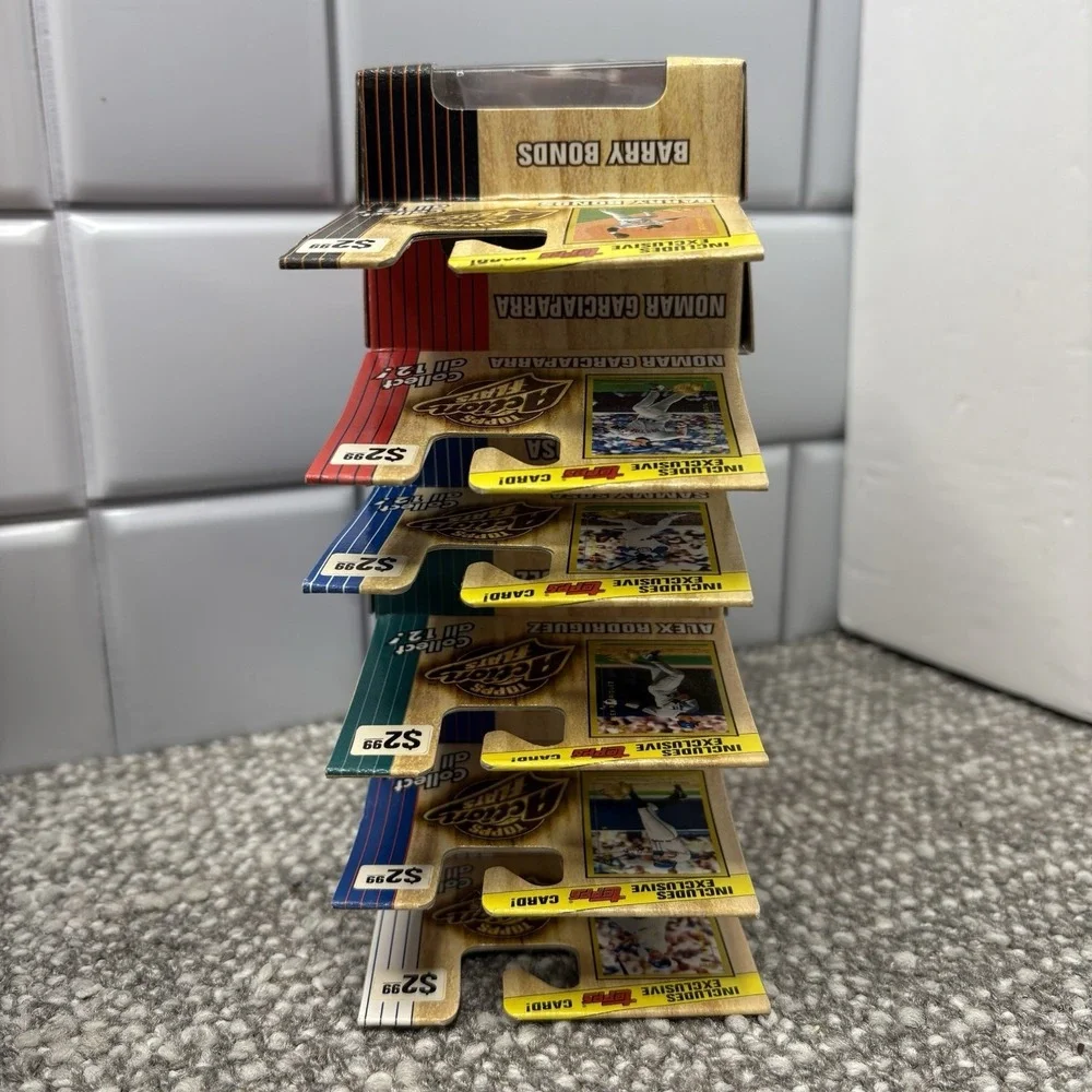 1999 Topps Action Flats Baseball Complete Set 12 Orig Box Jeter Bonds‎ Griffey - Picture 16 of 16